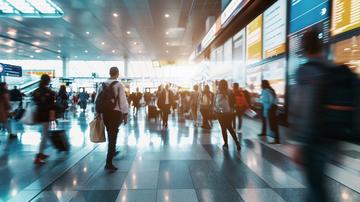 aeroporto e persone © Nordic Studio/Shutterstock