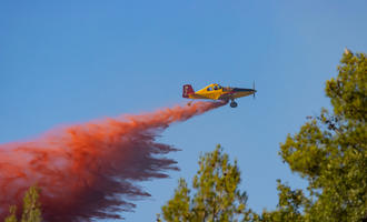 Cyprus, firefighting operation - © Tsakiris Evaggelos/Shutterstock