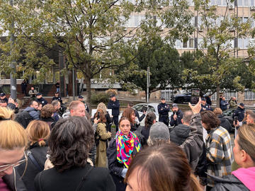 Proteste a Novi Sad, novembre 2024 - foto M. Moratti