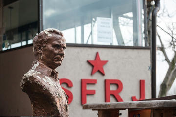  Bust of Marshal Josip broz Tito in Belgrade, Serbia © BalkansCat/Shutterstock