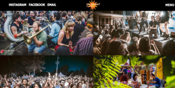 Dal sito del Balkanik Festival - screenshot