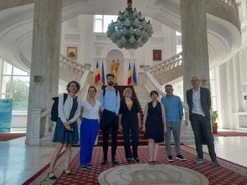 Delegazione MFRR durante la missione di advocacy in Romania