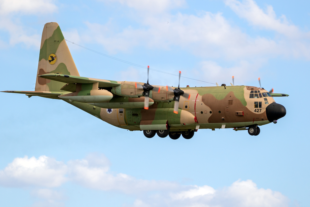 Israeli Air Force Lockheed C-130  © VanderWolf Images/Shutterstock