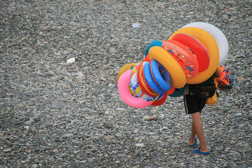 Batumi, sulla spiaggia (Foto kvitlauk, Flickr) Batumi, sulla spiaggia (Foto kvitlauk, Flickr)