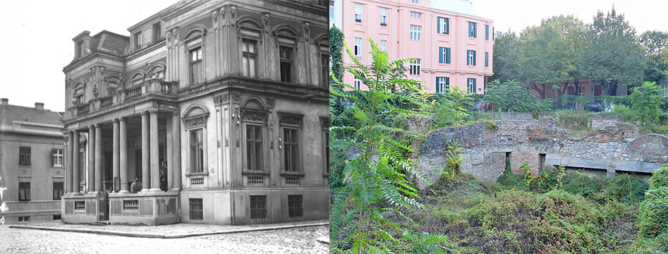 La biblioteca com'era fino al 1941 e come è adesso quello spazio La biblioteca com'era fino al 1941 e come è adesso quello spazio